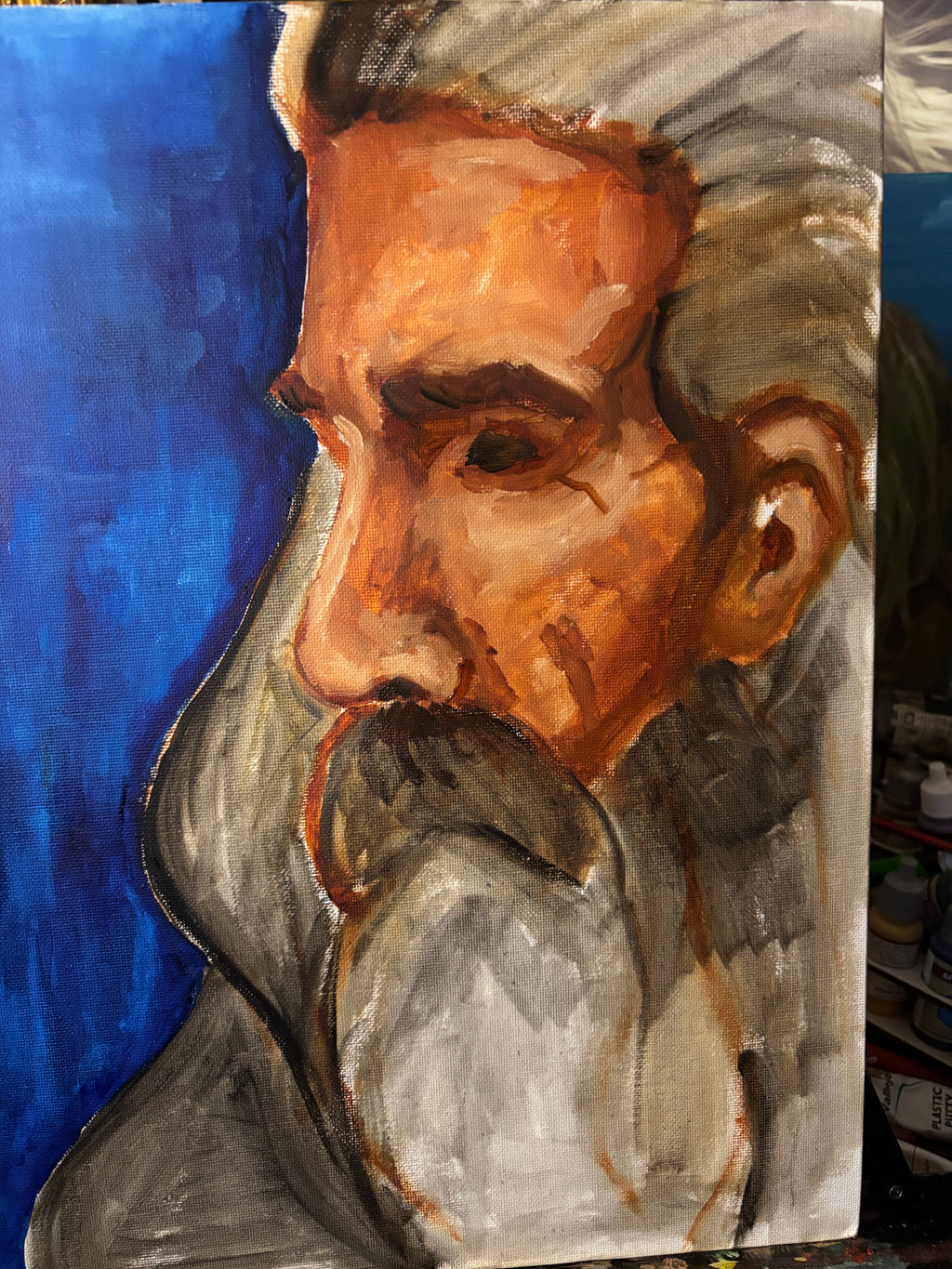 Odin, Oil Painting 30x40cm 1/1 [Framed]