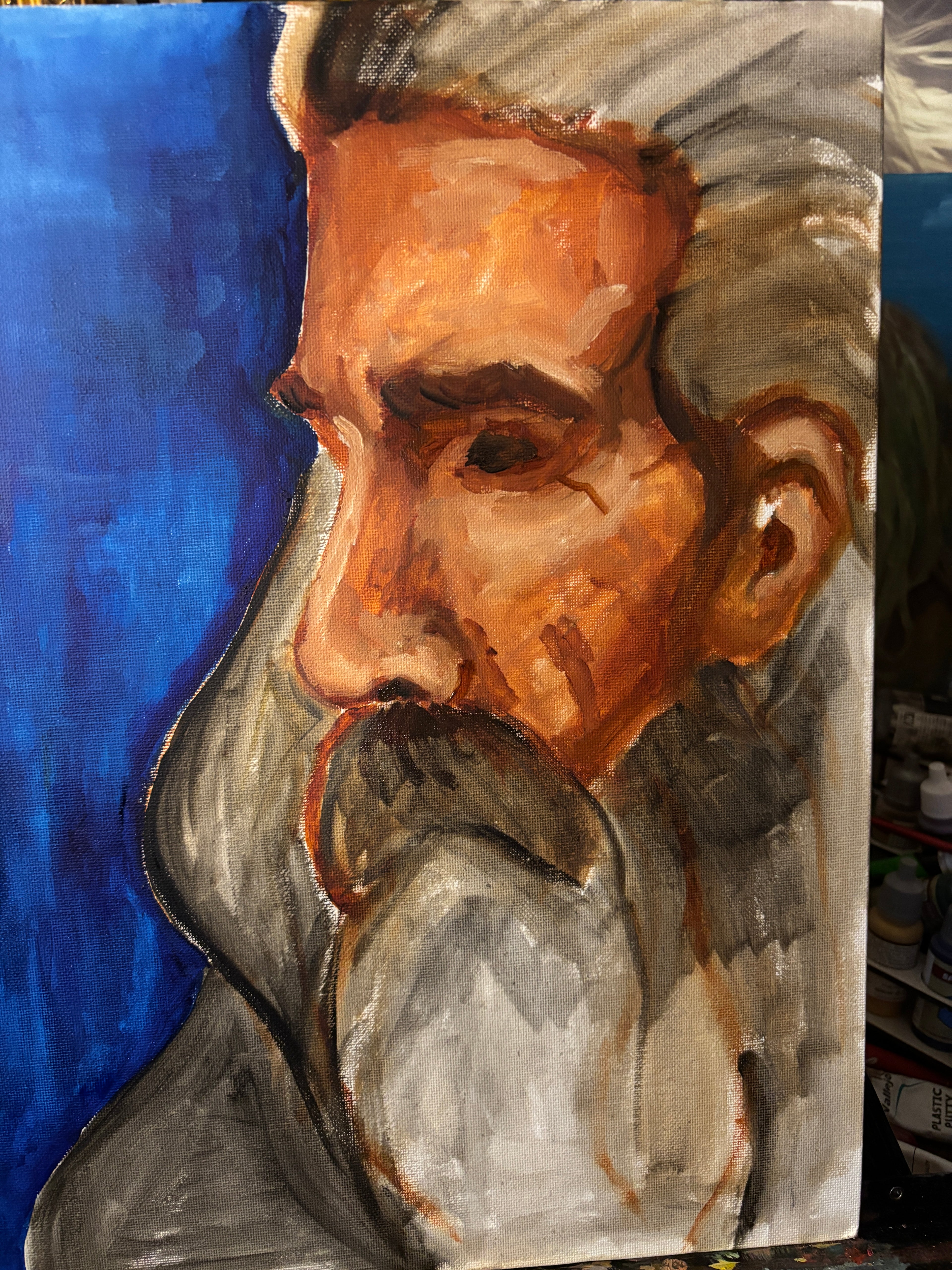Odin, Oil Painting 30x40cm 1/1 [Framed]
