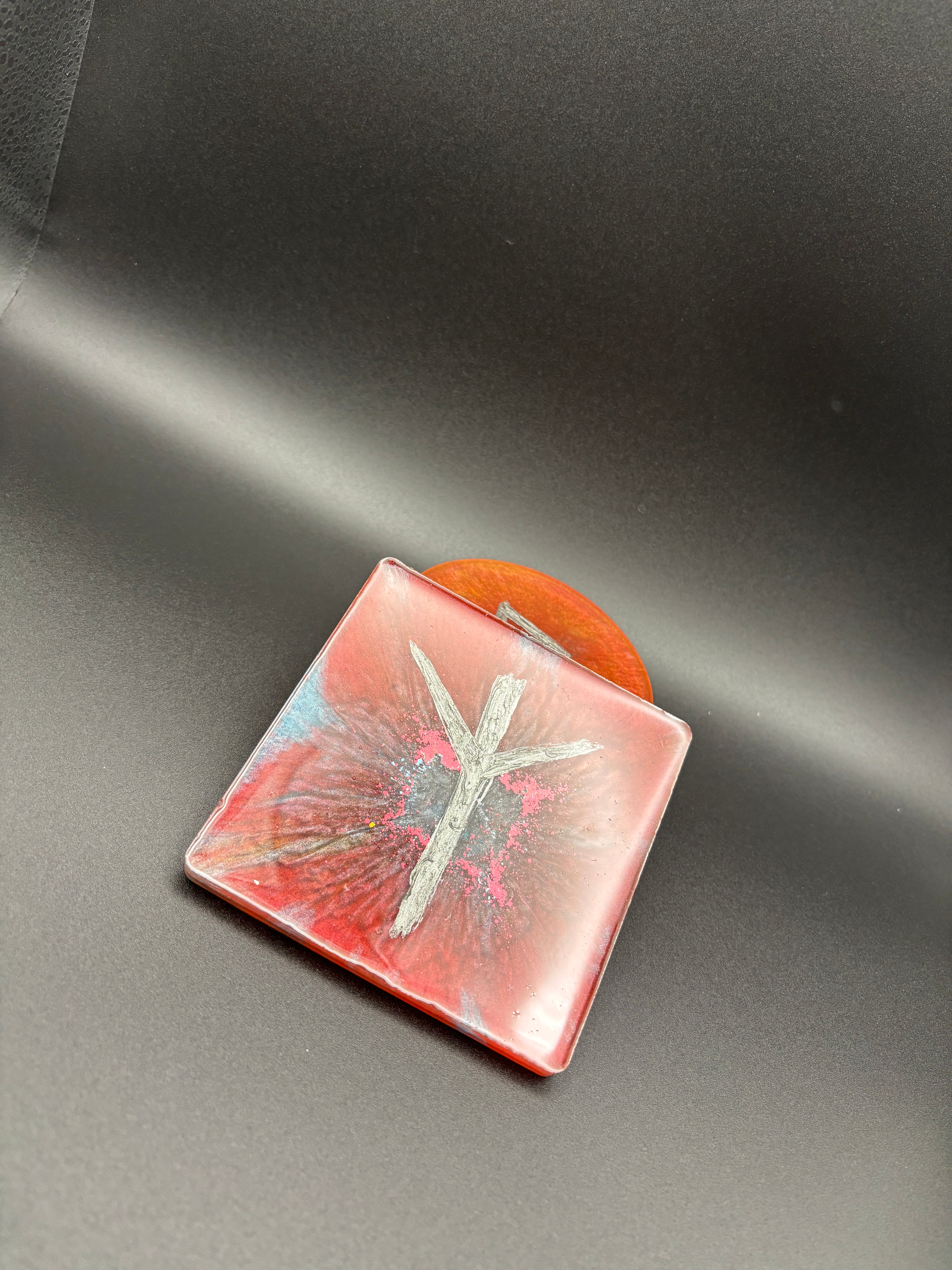 Resin Elder Futhark Coasters