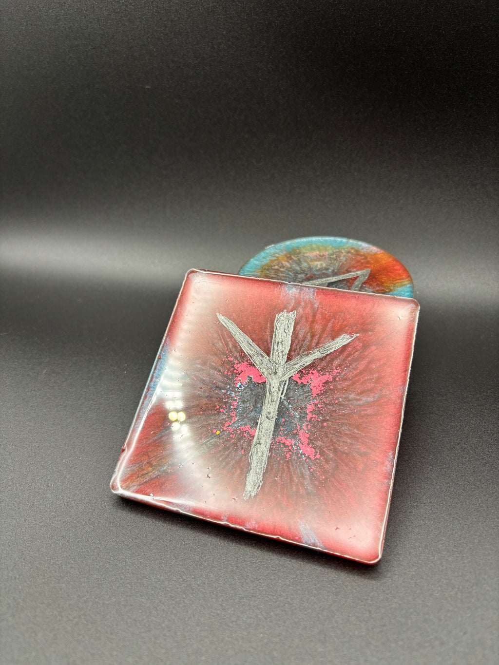Resin Elder Futhark Coasters