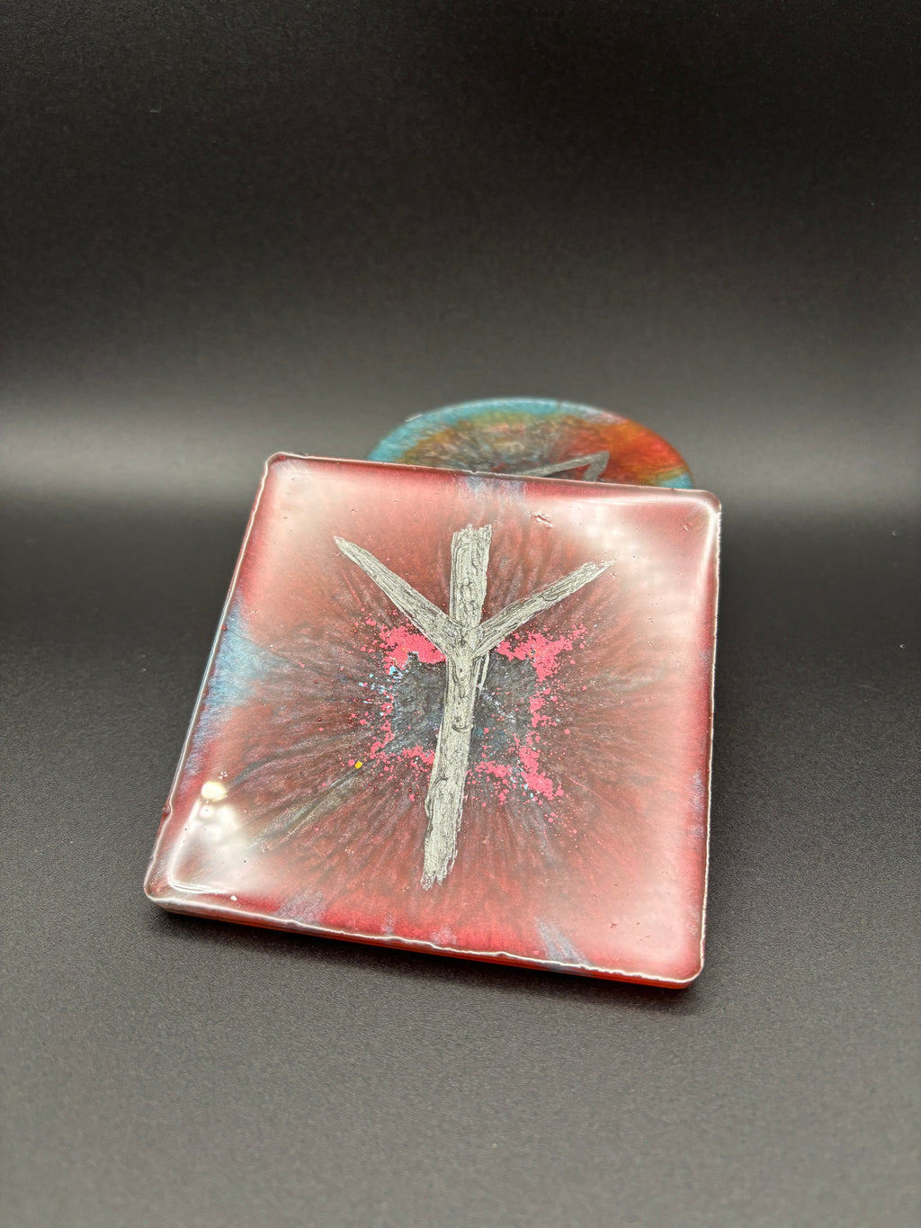 Resin Elder Futhark Coasters