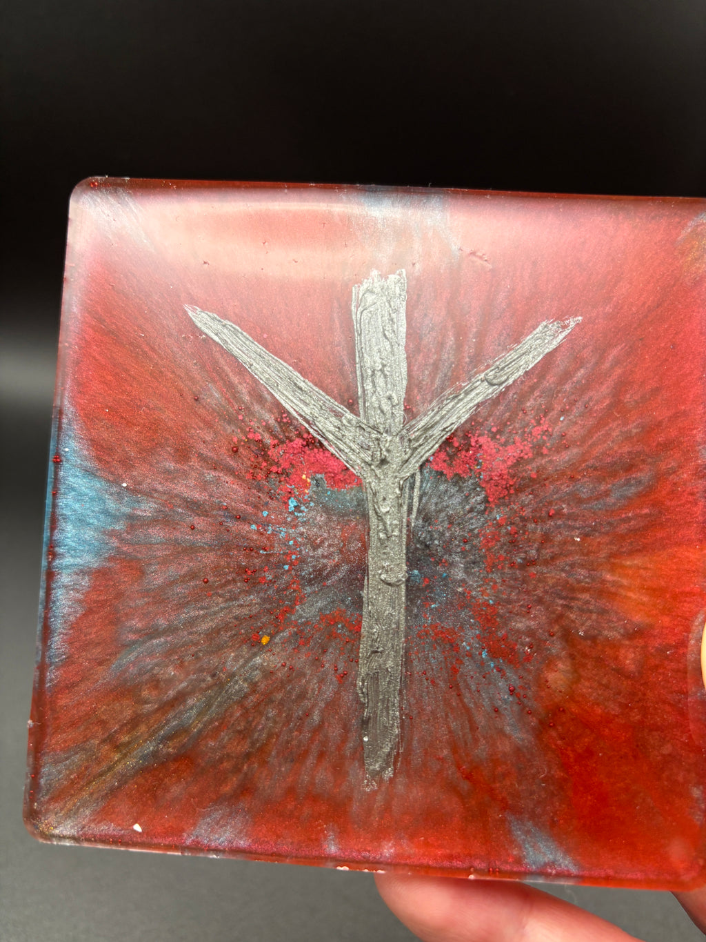 Resin Elder Futhark Coasters