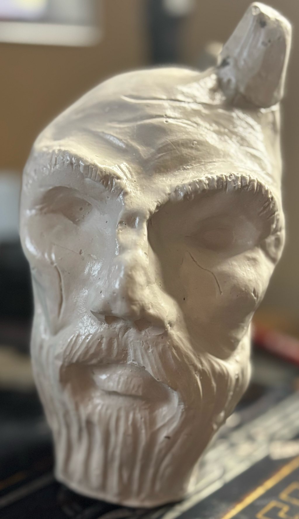 Thor, Plaster Cast Sculpture