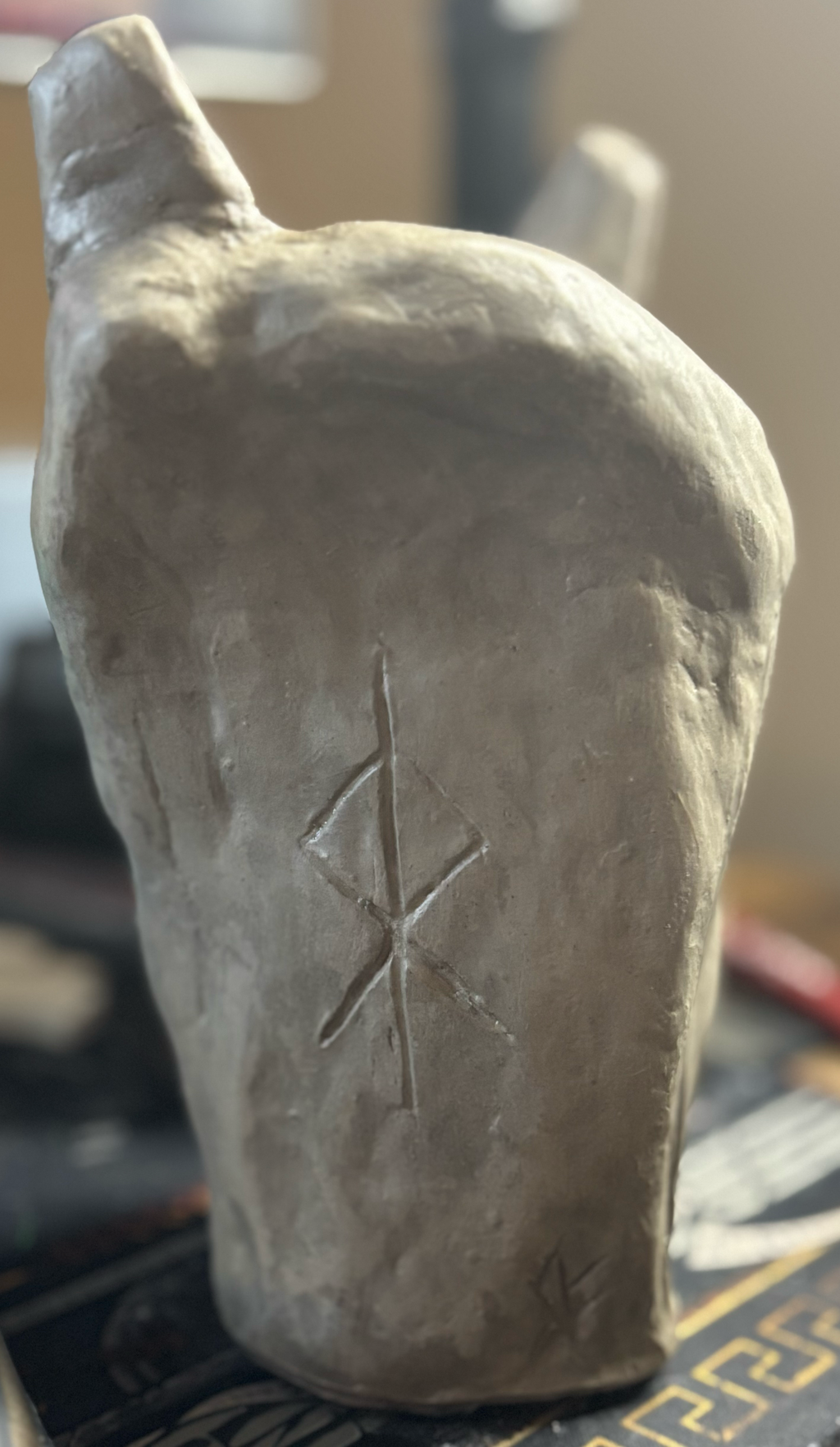 Thor, Plaster Cast Sculpture